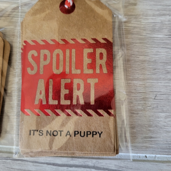 Cookie Exchange 20 Baker's Tags Gift Giving Dessert Homemade Christmas - Picture 4 of 6